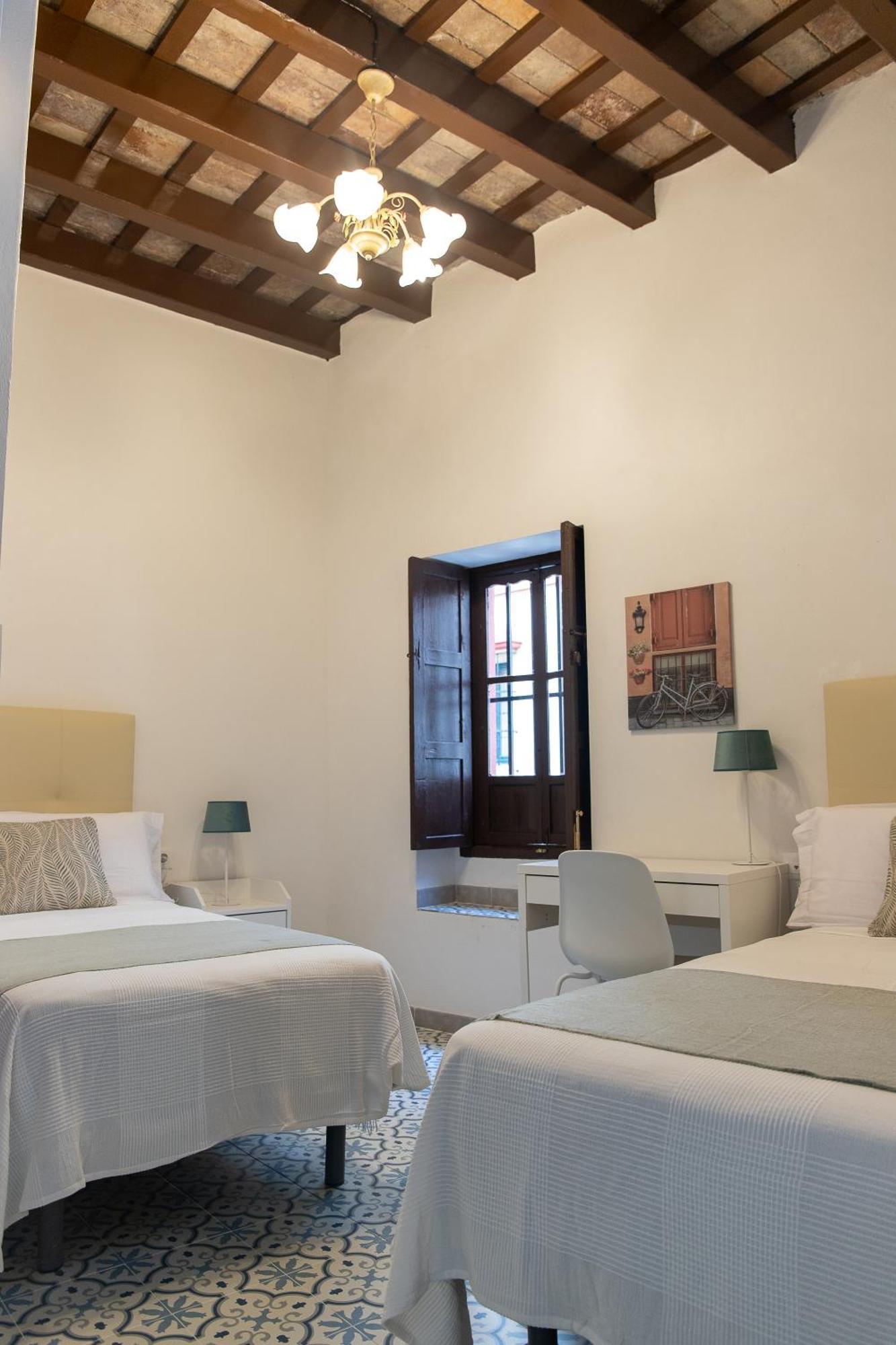 Apartamentos San Francisco Sevilla Bagian luar foto