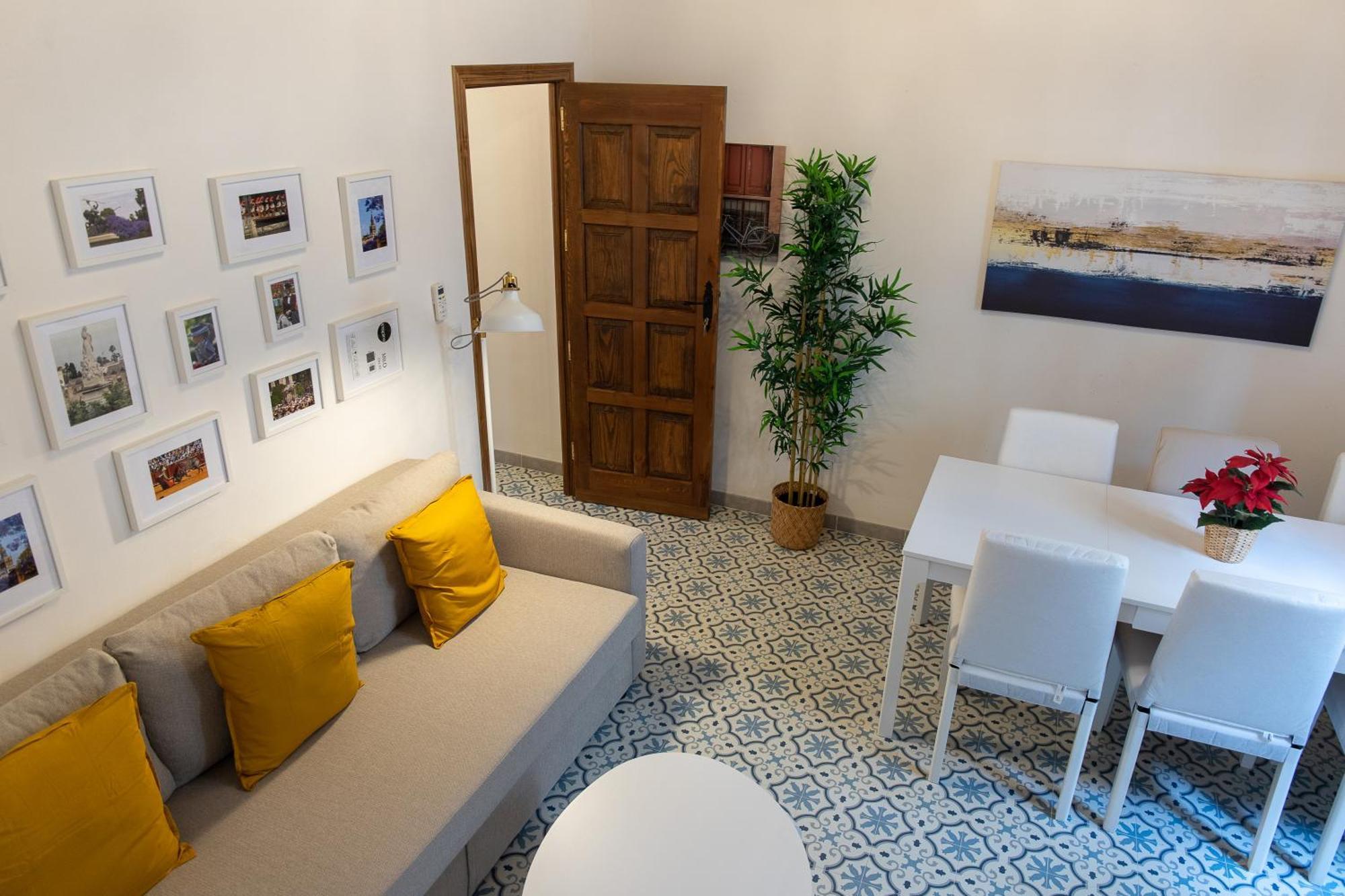 Apartamentos San Francisco Sevilla Bagian luar foto