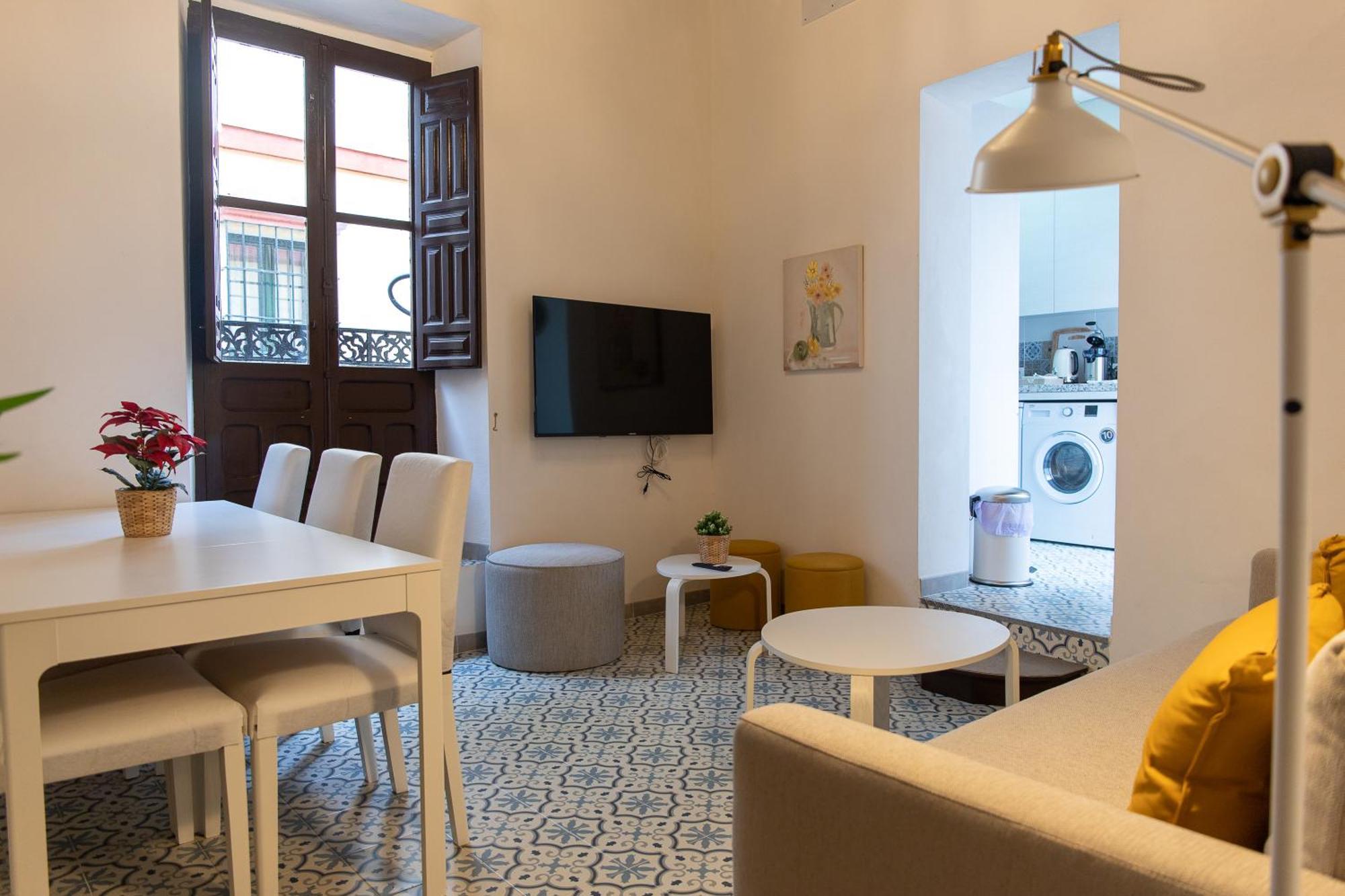 Apartamentos San Francisco Sevilla Bagian luar foto