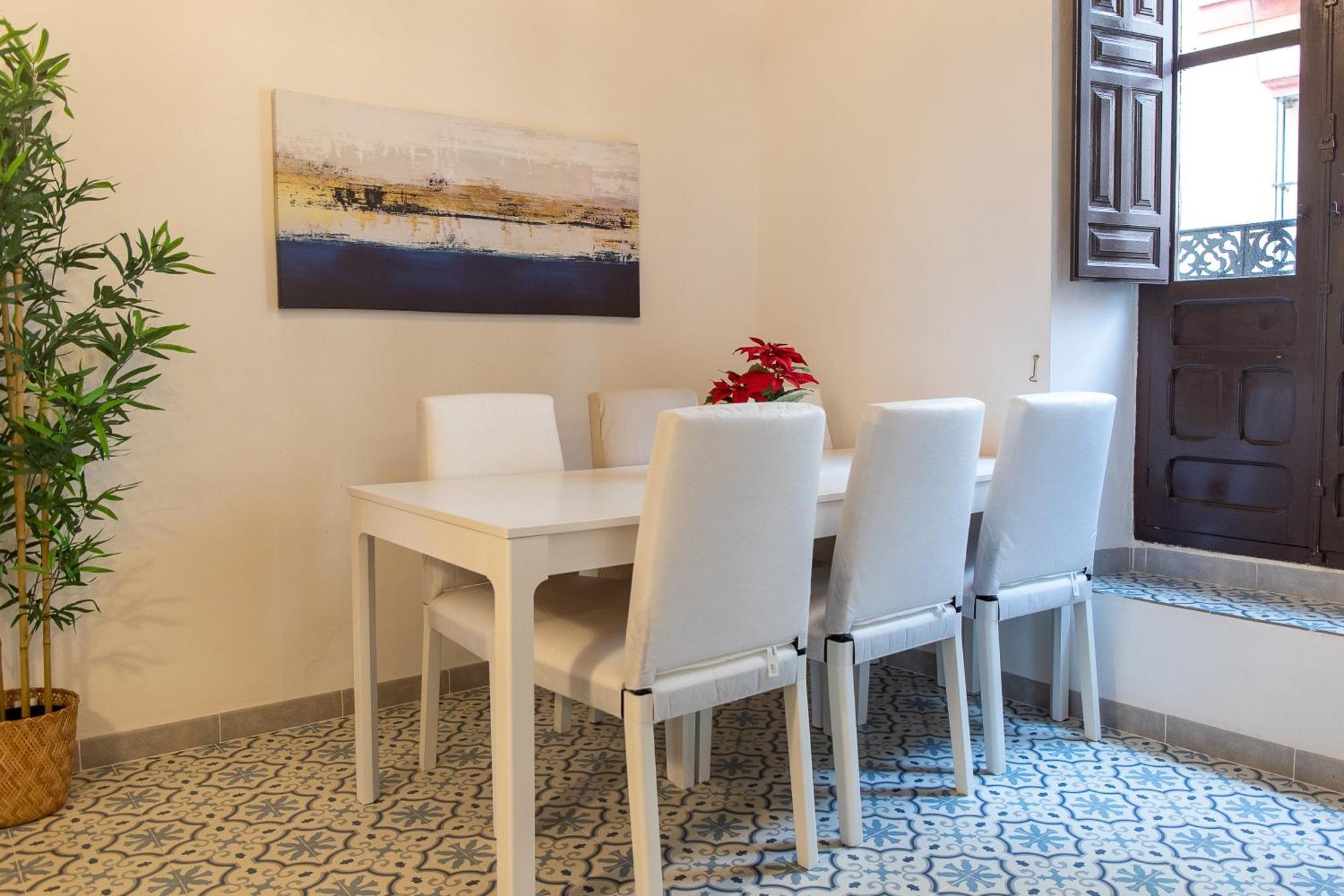 Apartamentos San Francisco Sevilla Bagian luar foto